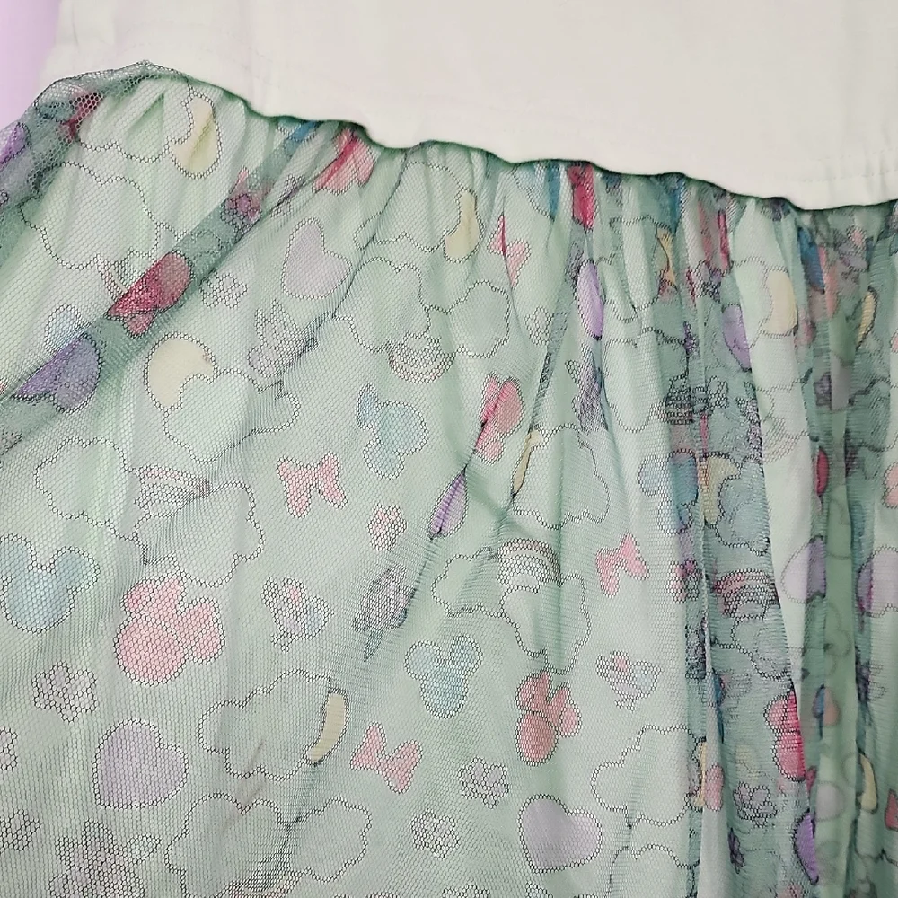 Disney Kids Green Mickey Dress